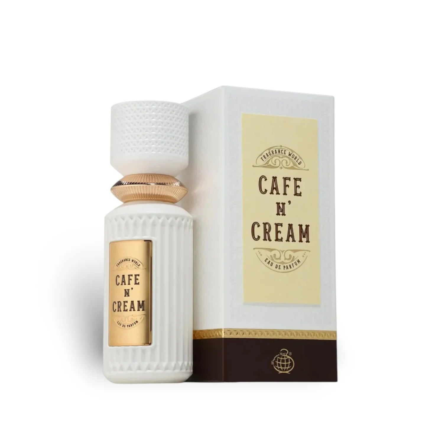 CAFE N' CREAM – Fragrance World | Perfume Árabe Gourmand de Café, Vainilla y Crema