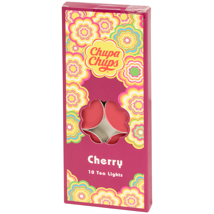 VELAS DE TÉ CEREZA - Chupa Chups
