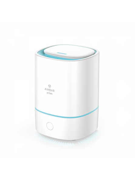 UMIDIFICADOR ÂMBAR COM LUZ AMBIENTE