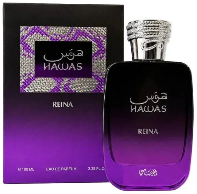 HAWAS REINA - Rasasi | Perfume Árabe Floral, Frutal y Vainillado