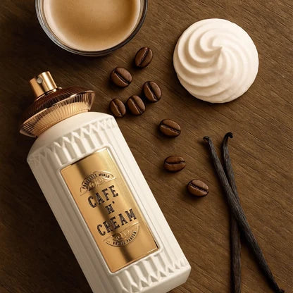 CAFE N' CREAM – Fragrance World | Perfume Árabe Gourmand de Café, Vainilla y Crema