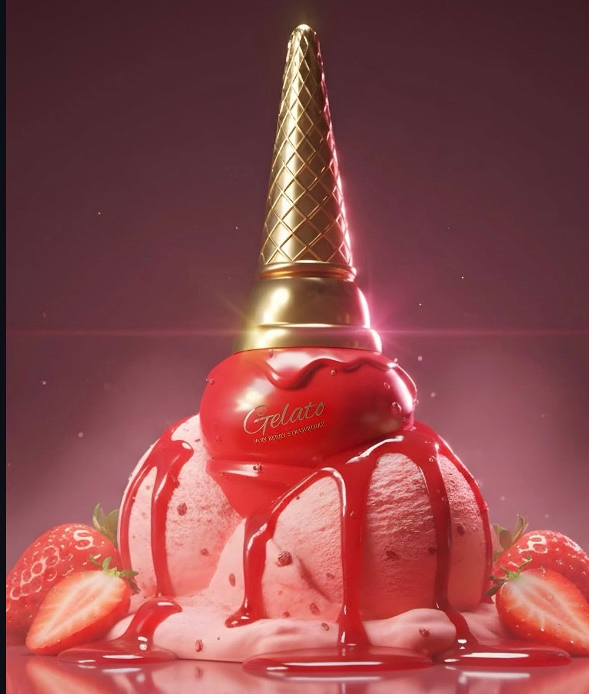GELATO VERY BERRY STRAWBERRY - Amaran