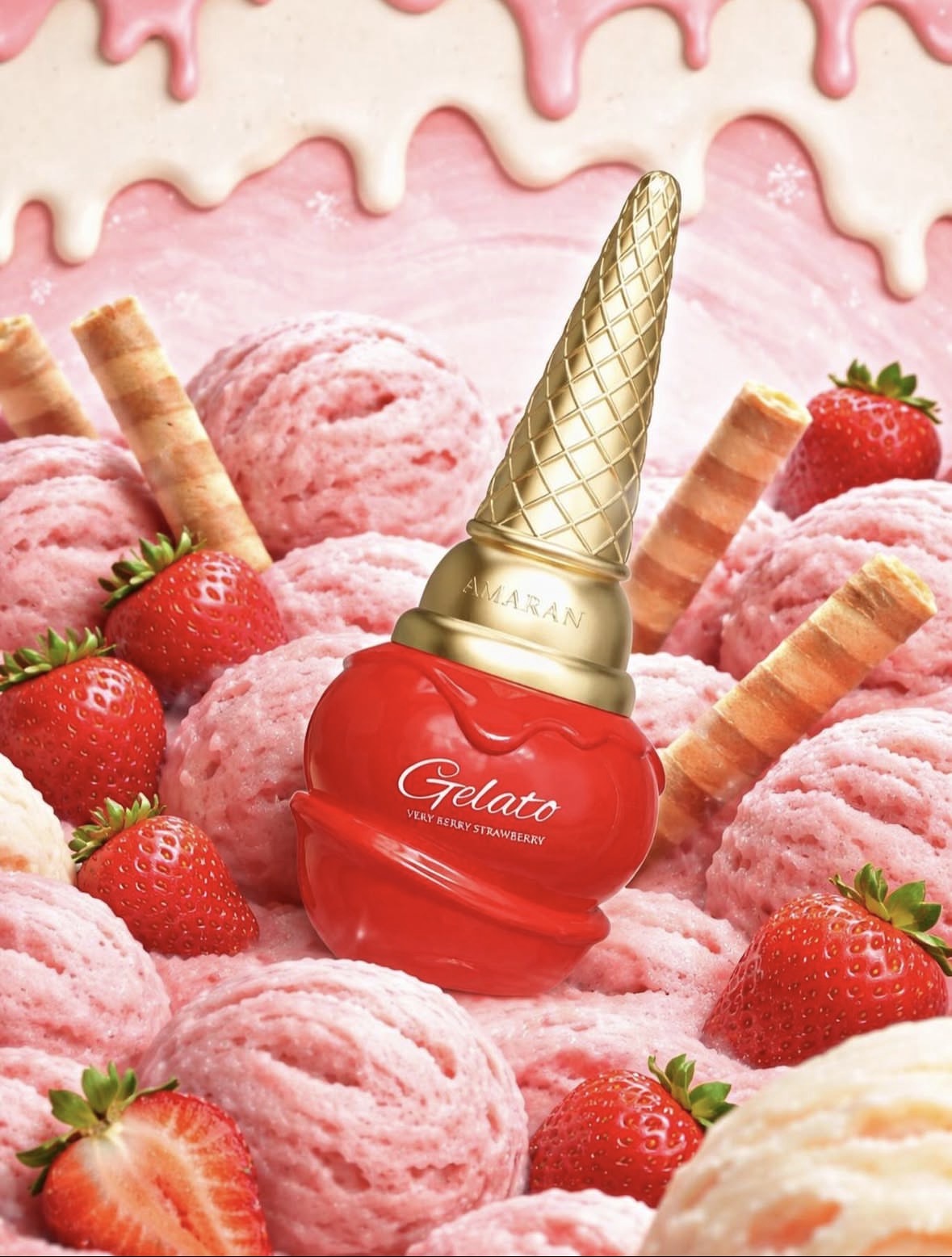 GELATO VERY BERRY STRAWBERRY - Amaran