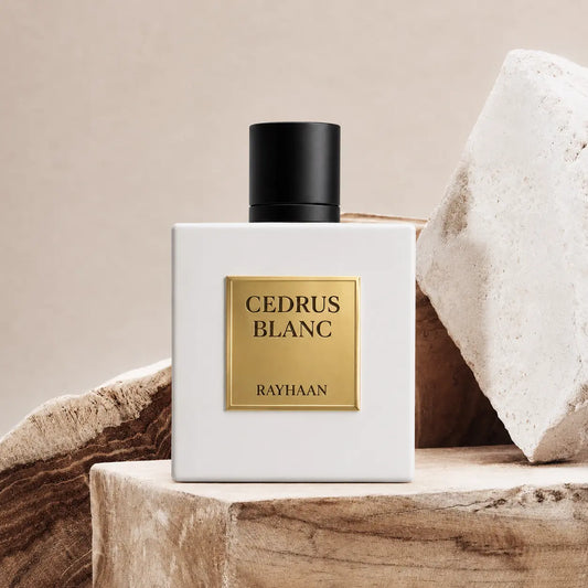 RAYHAAN CEDRUS BLANC - Rayhaan | Perfume Árabe Unisex Limpio, Floral, Almizclado y Amaderado