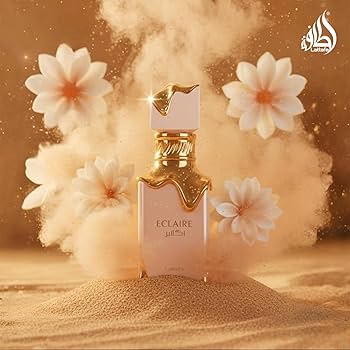 Eclaire Lattafa perfume gourmand cremoso para mujer