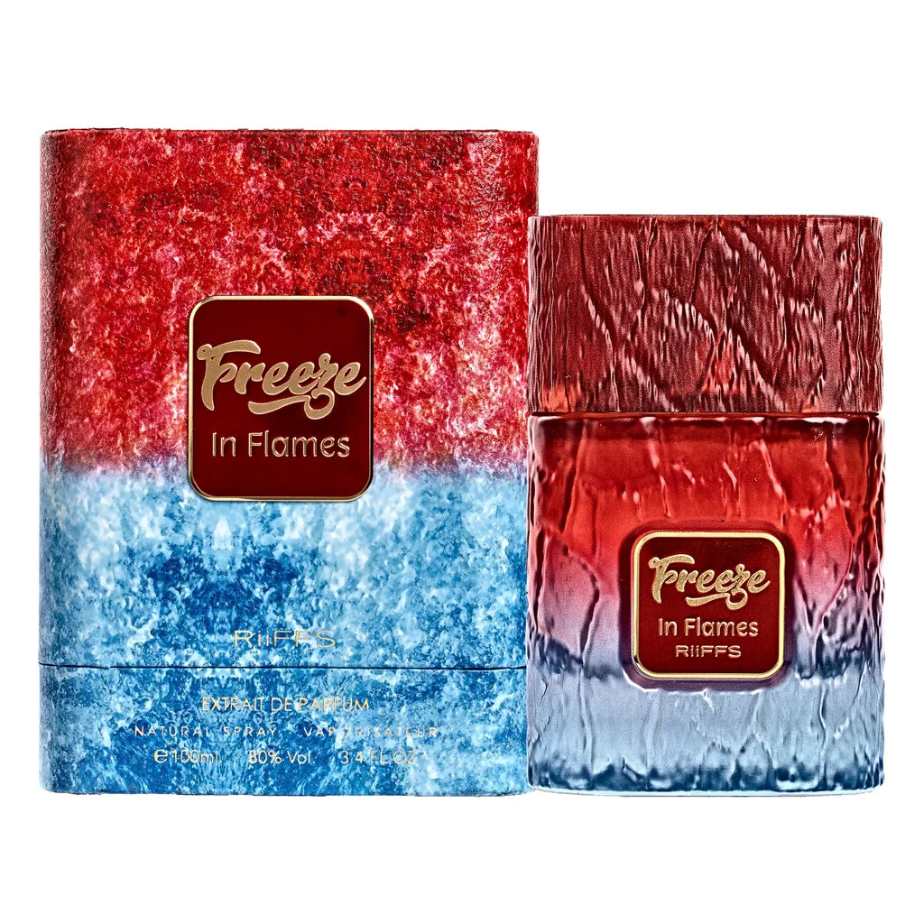 FREEZE IN FLAMES – Riiffs | Extracto de Perfume Unisex Frutal, Fresco y Aromático