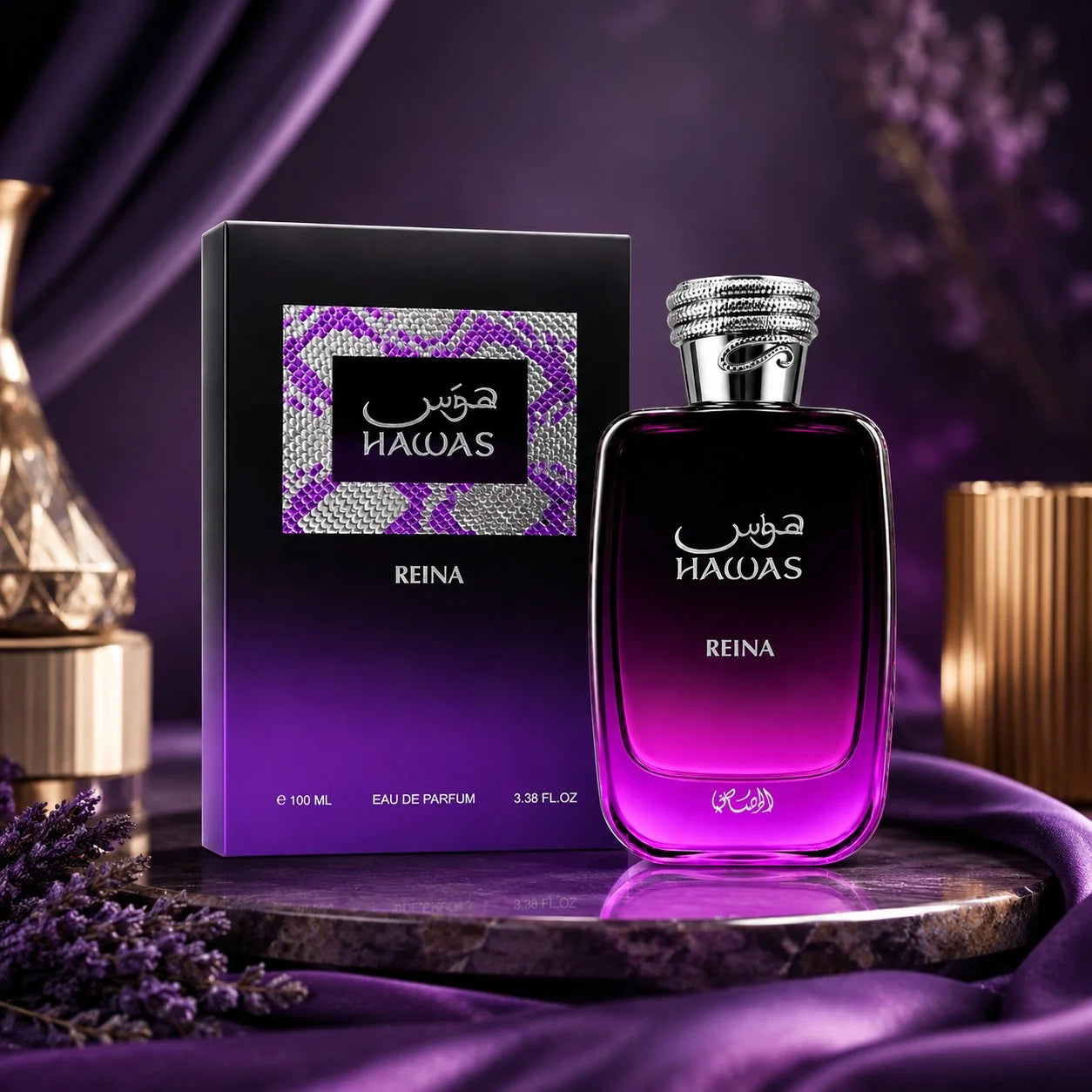 HAWAS REINA - Rasasi | Perfume Árabe Floral, Frutal y Vainillado