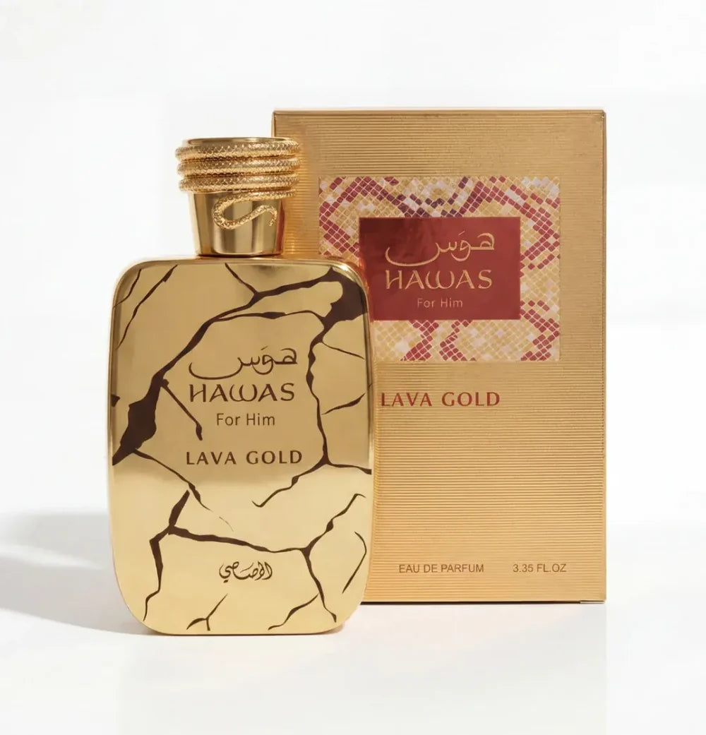 Caja Rasasi Hawas Lava Gold Eau de Parfum