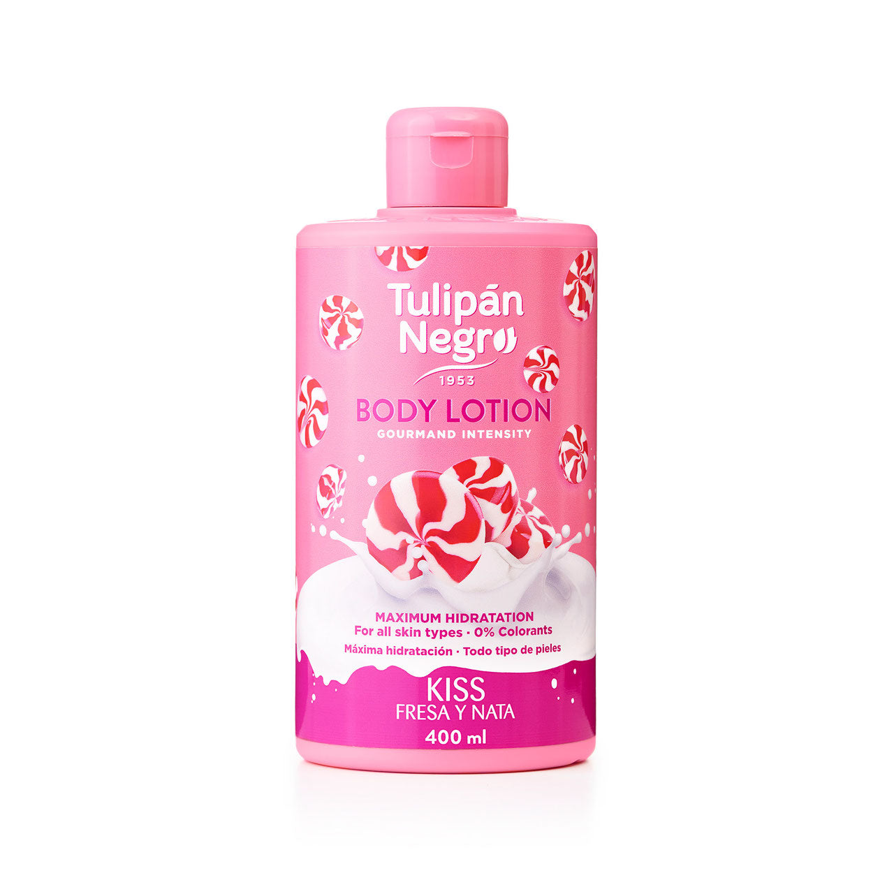 Body lotion KISS FRESA NATA TULIPÁN NEGRO