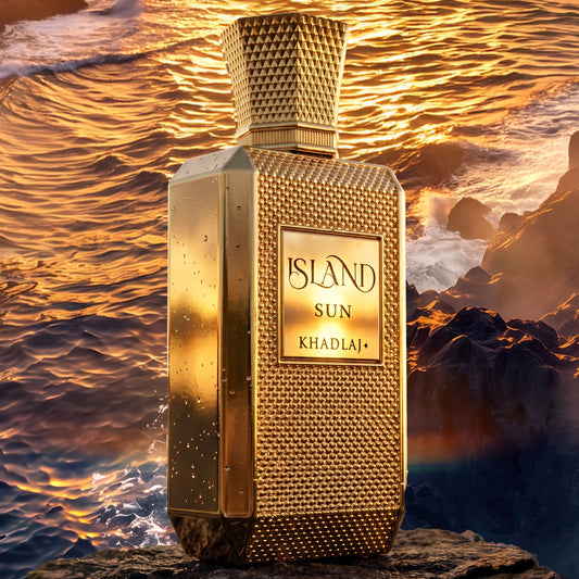 # ISLAND SUN - Khadlaj | Extrait de Parfum Unisex Tropical, Frutal y Cítrico de Mango y Coco 100 ml