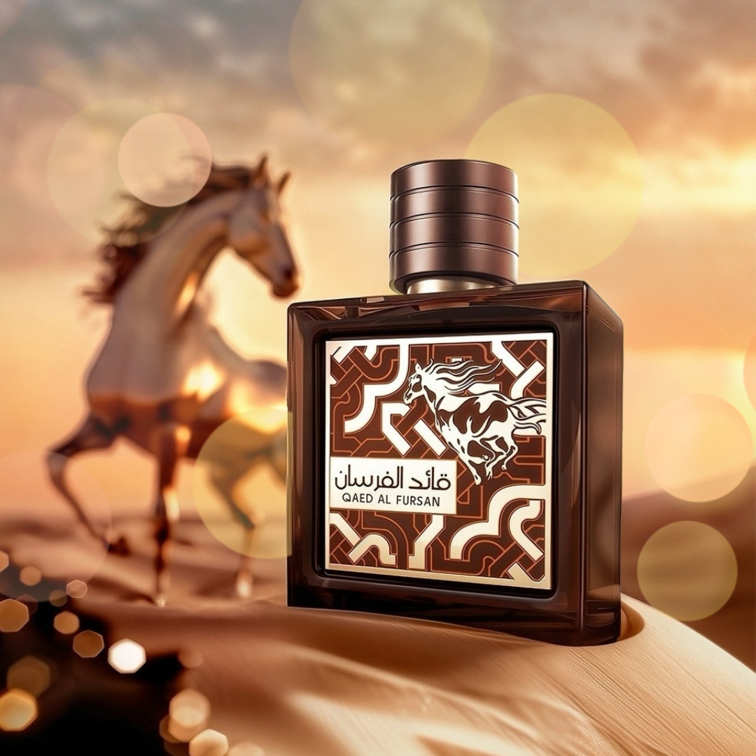 QAED AL FURSAN UNTAMED - Lattafa | Perfume Árabe Masculino Amaderado, Especiado y Elegante