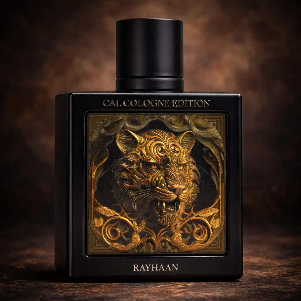 RAYHAAN TIGER CAL COLOGNE EDITION - Rayhaan | Perfume Árabe Masculino Especiado, Amaderado y Ambarado