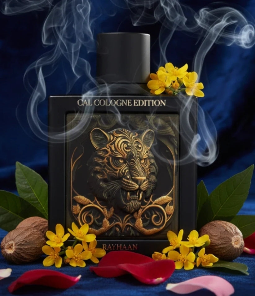 RAYHAAN TIGER CAL COLOGNE EDITION - Rayhaan | Perfume Árabe Masculino Especiado, Amaderado y Ambarado