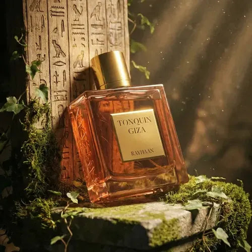 TONQUIN GIZA - Rayhaan | Perfume Árabe Unisex Avainillado, Almendrado y Gourmand