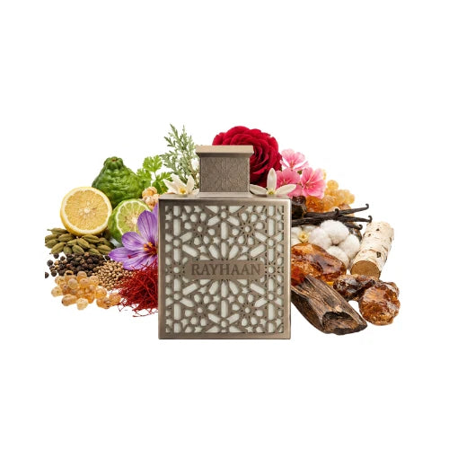 Rayhaan Terra - Rayhaan | Perfume Árabe para Hombre Especiado, Ambarado y Amaderado